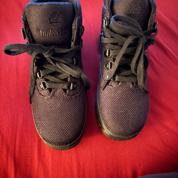 Brand new black Timberland little boy boots size 13 - Picture 1 of 5